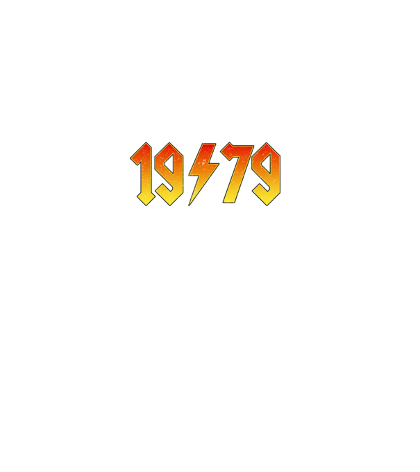 Rock születésnap 1979 November minta fekete pólón