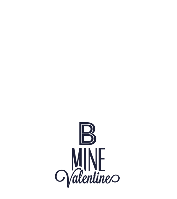 Be my Valentine! minta fehér pólón