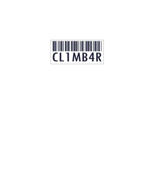 climber minta sötétszürke pólón