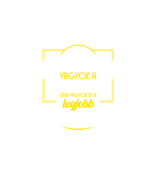 Büszke vagyok a szakmámra Targoncás minta fehér pólón