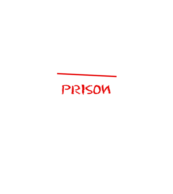 Back to prison - iskola minta sötétkék pólón