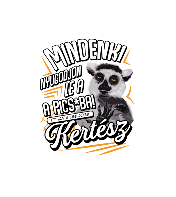 Itt van a legjobb Kertész minta fehér pólón