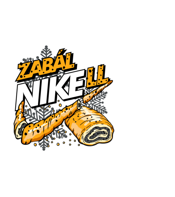 EnniKell bejgli minta fekete pólón