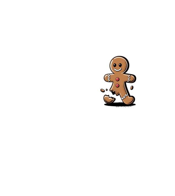 Érte én szétesem Mézeskalács fekete pólóra minta neonsárga pólón