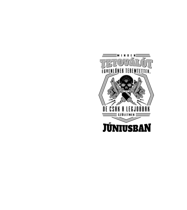 Minden tetoválót egyenlőnek teremtettek június minta neonsárga pólón