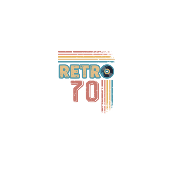 retro_70 minta szürke pólón