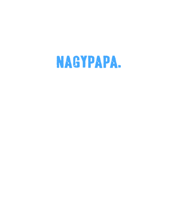 Nagypapa, a rossz befolyás minta fekete pólón