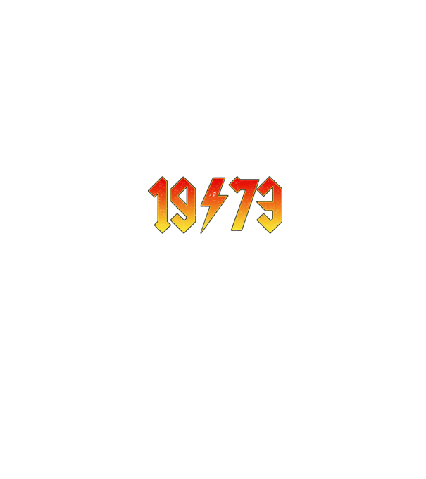 megszületik egy legenda 1973 JANUÁR minta fekete pólón