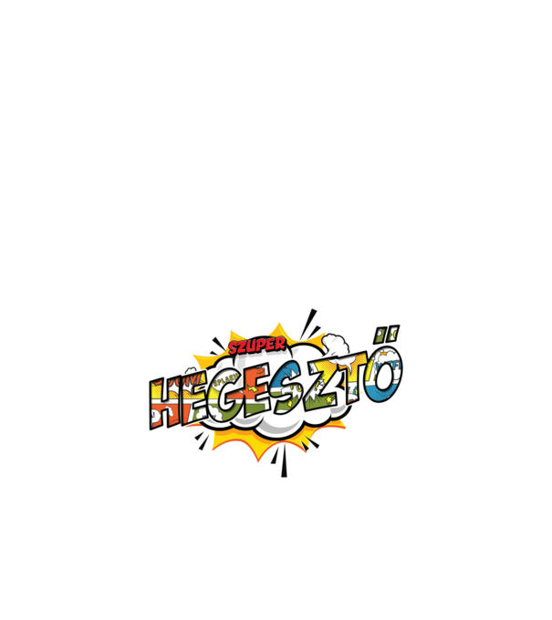 Szuper Hegesztő minta fehér pólón