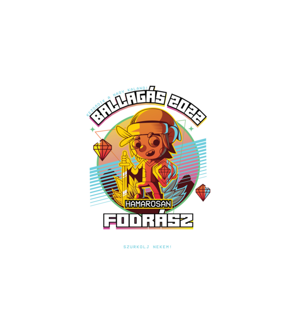 Arcade Jövőbeli szakmás fodrász minta fehér pólón