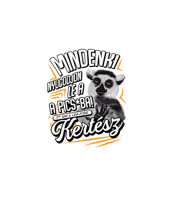 Itt van a legjobb Kertész minta fehér pólón