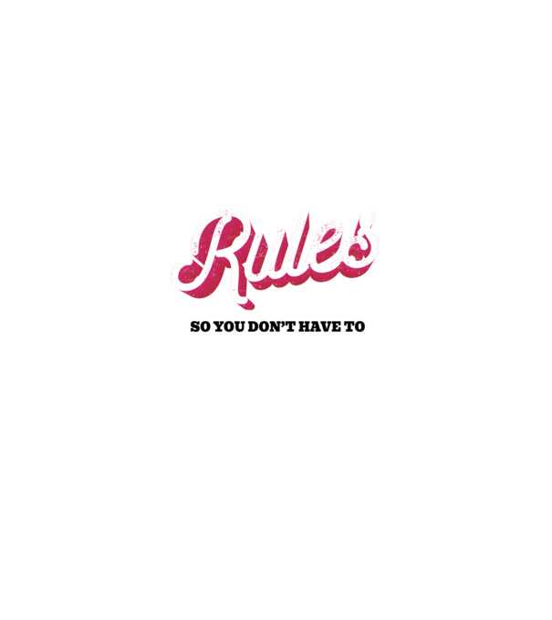 I read the rules you don't have to simple minta fekete pólón