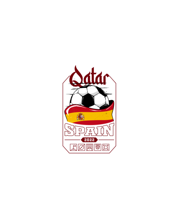 Quatar team spain minta fehér pólón