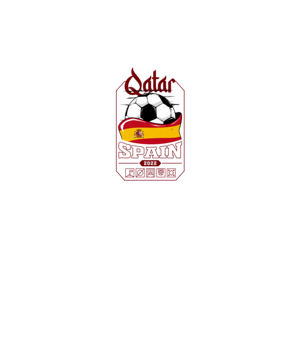 Quatar team spain minta fehér pólón