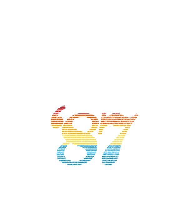 Retro szülinap 1987 minta fekete pólón