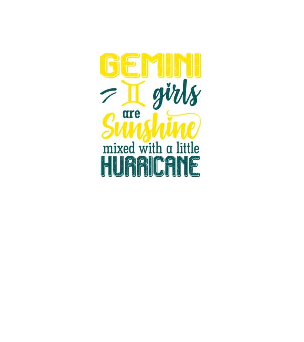 Sunshine with Hurricane GEMINI minta fekete pólón