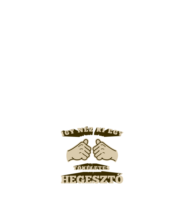 Így néz ki egy tökéletes HEGESZTŐ minta fehér pólón