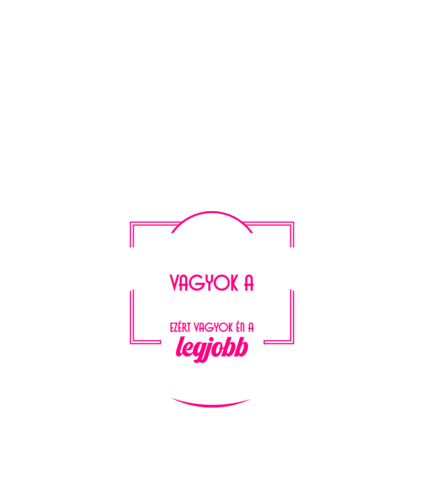 Büszke vagyok a szakmámra Műkörmös minta fekete pólón