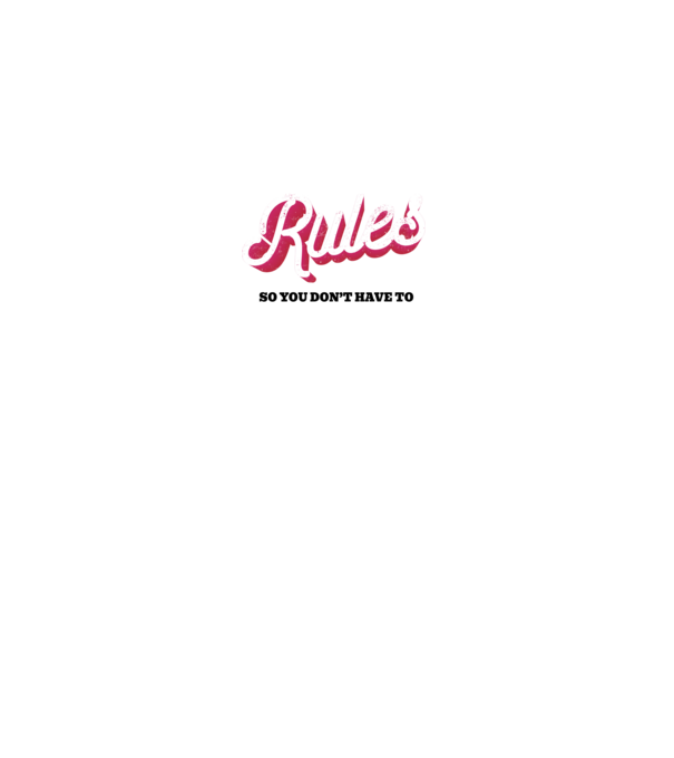 I read the rules you don't have to simple minta fekete pólón