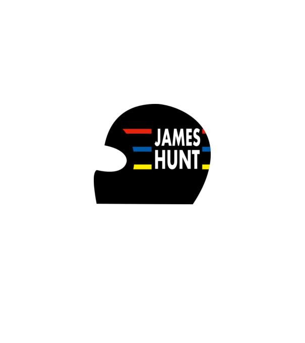 James Hunt minta fehér pólón