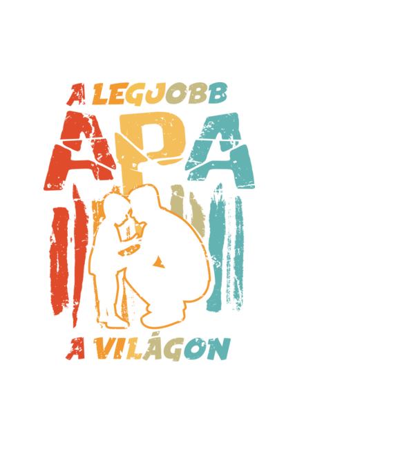 Legjobb APA retro minta fekete pólón