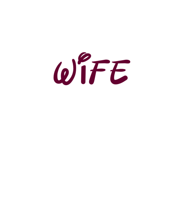 Wife minta fehér pólón