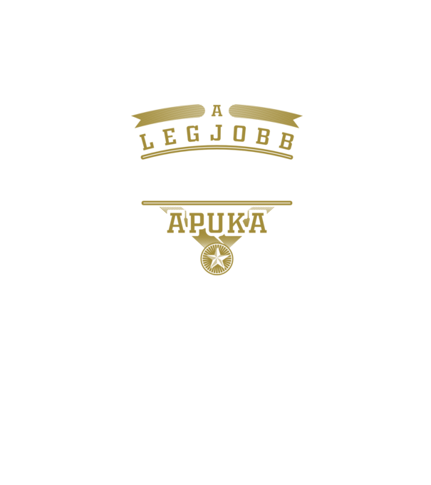 Legjobb apuka...FODRÁSZ minta fekete pólón