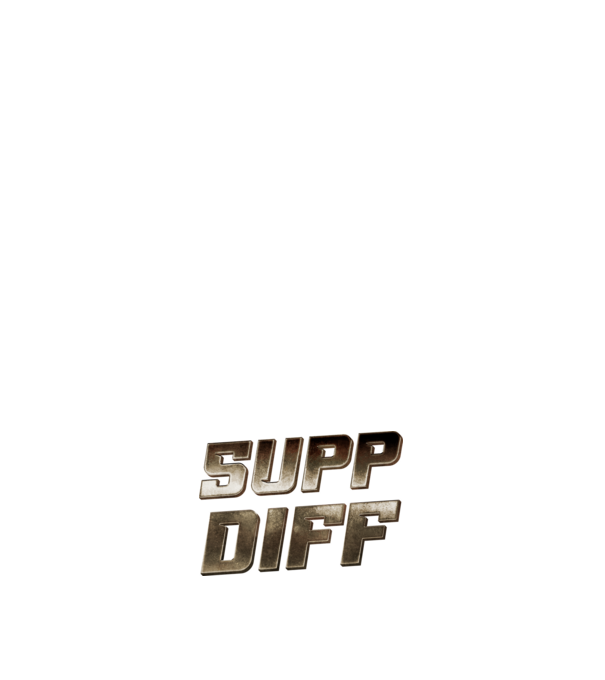 SUPP DIFF metalic minta fehér pólón