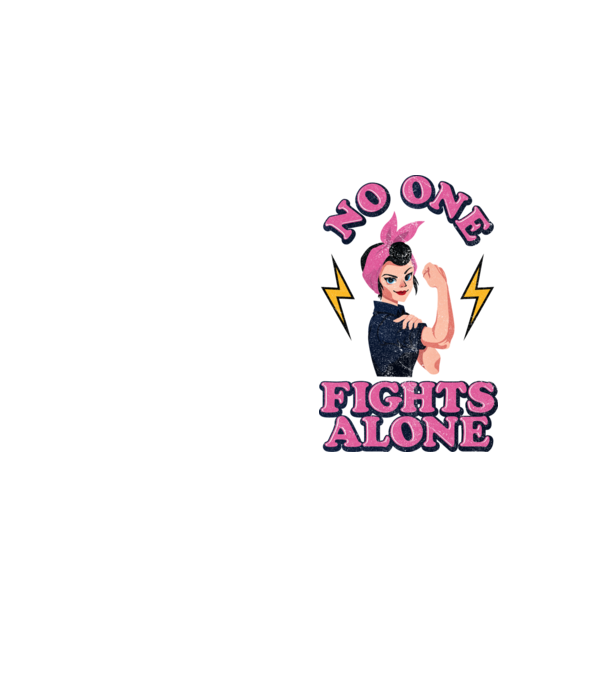 No one fights alone pinup texture minta neonsárga pólón