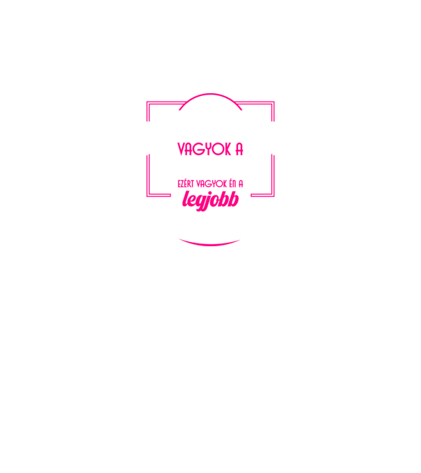 Büszke vagyok a szakmámra Műkörmös minta fekete pólón