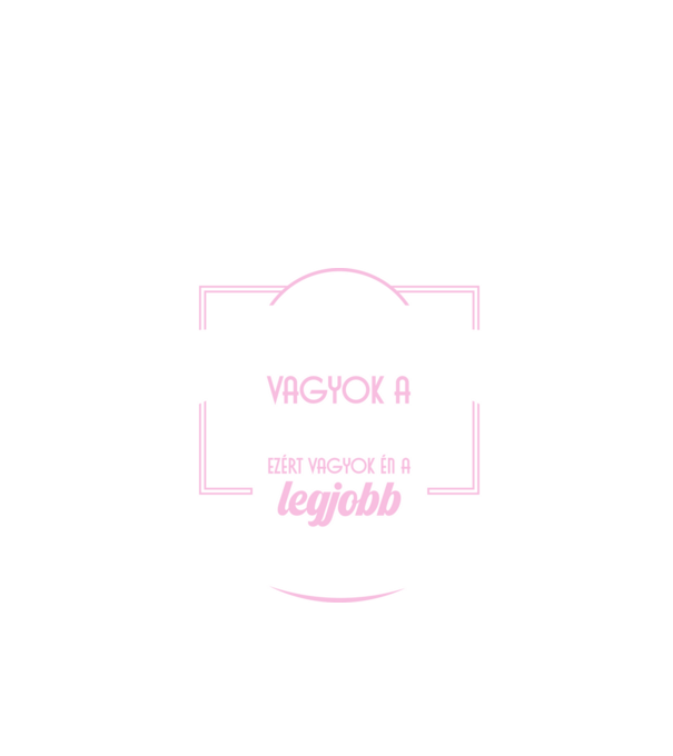 Büszke vagyok a szakmámra Kozmetikus minta fekete pólón