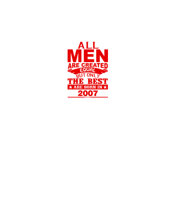 All men are created - 2007 minta fehér pólón