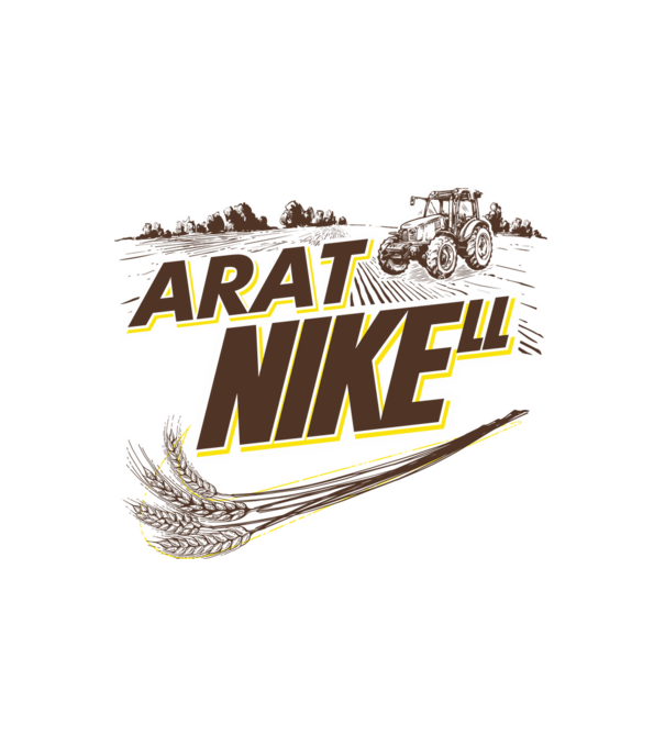 AratNIKEll minta fehér pólón