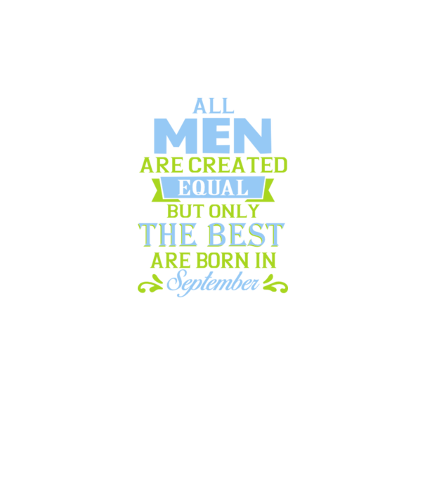 All men created equal....september minta fekete pólón