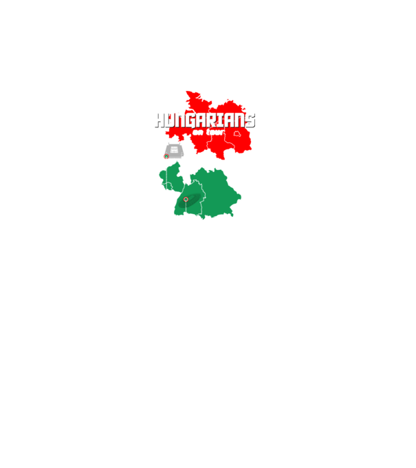 Futball EB 2024 HUNGARIANS ON TOUR fekete alapra minta türkiz pólón