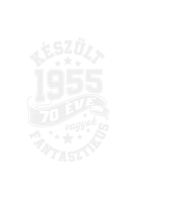Készült 70 éve minta fekete pólón
