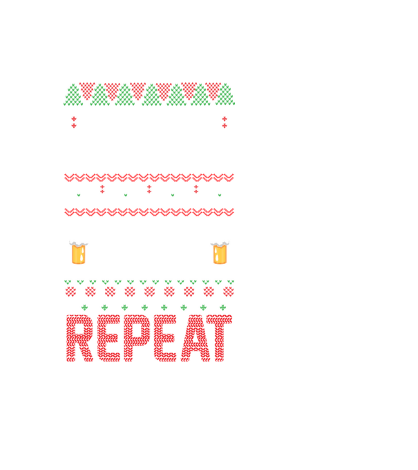 Drink drink repeat minta fekete pólón
