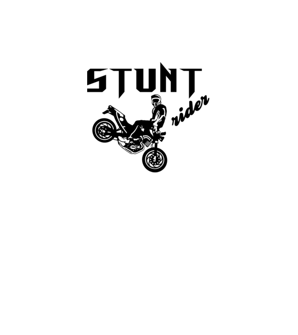 stunt rider + felirat minta sötétszürke pólón