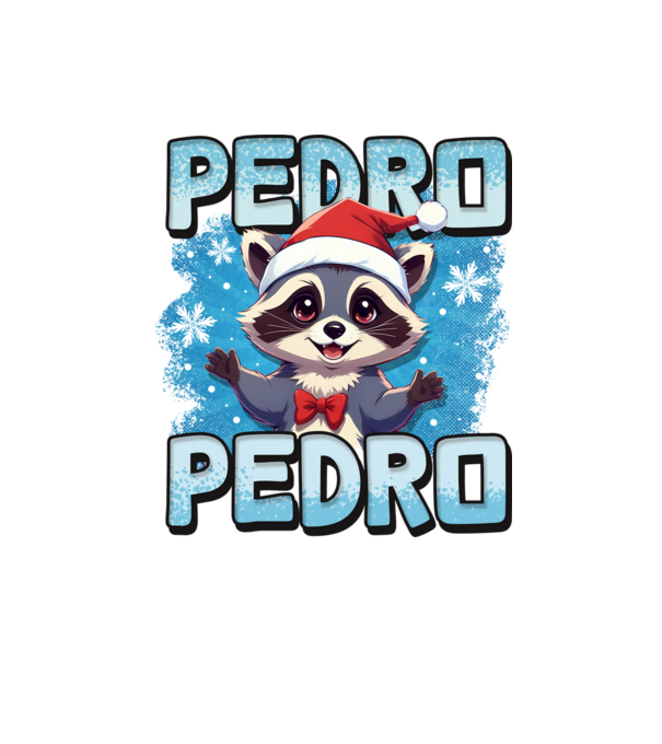 pedro pedro retro xmas minta homokszín pólón