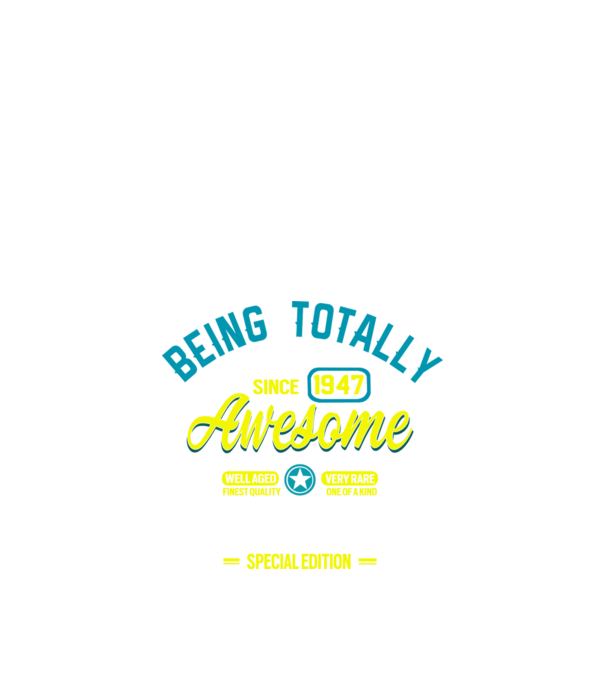 Totally 70 minta királykék pólón