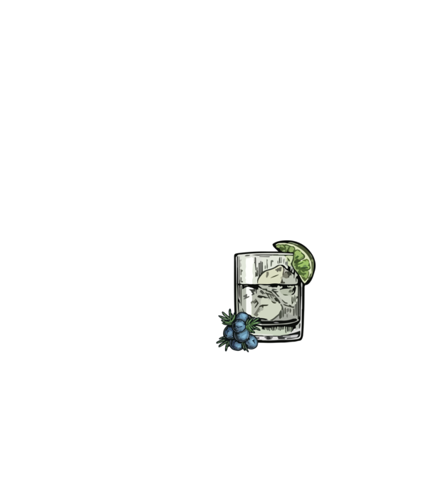 Let the fun be gin minta fekete pólón