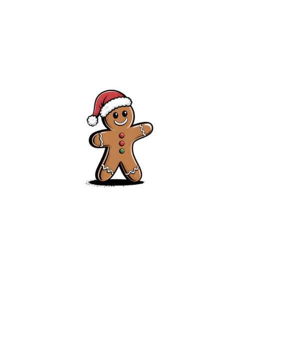 Ő az én édesem Mézeskalács fekete pólóra minta fekete pólón