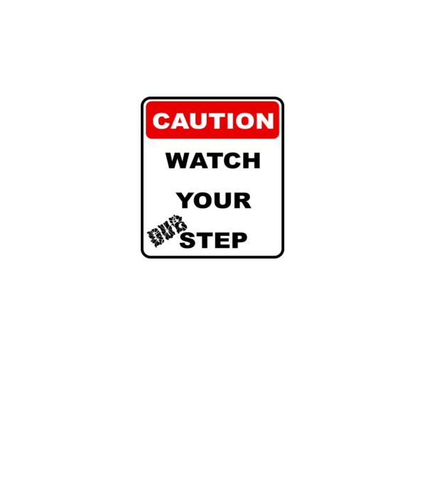 Watch Your Dubstep minta fehér pólón