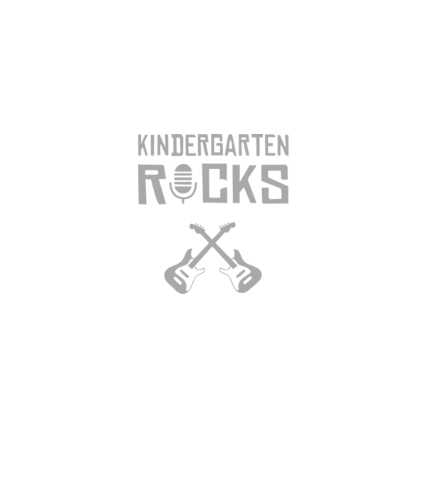 Kindergarten rocks minta sötétkék pólón