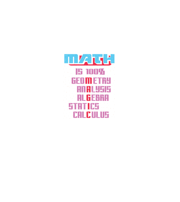 MATH magic retro koptatott minta fekete pólón