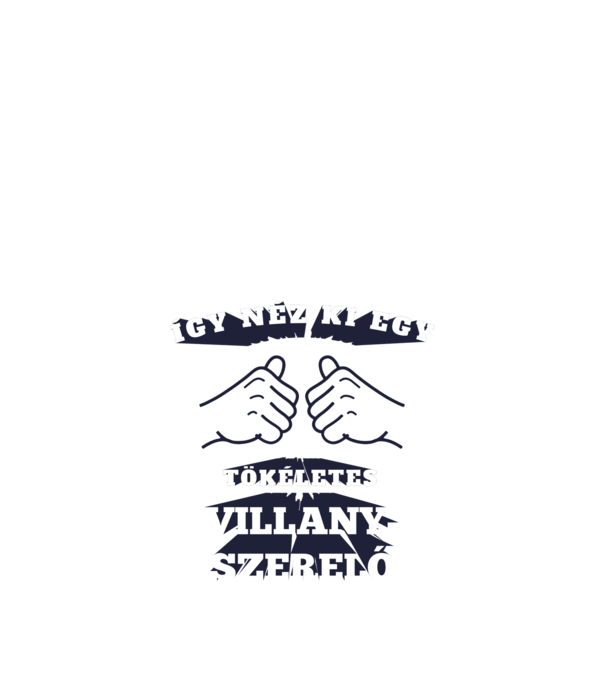 Így néz ki egy tökéletes VILLANYSZERELŐ minta narancssárga pólón