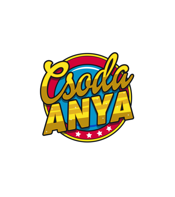 Csoda Anya minta fehér pólón