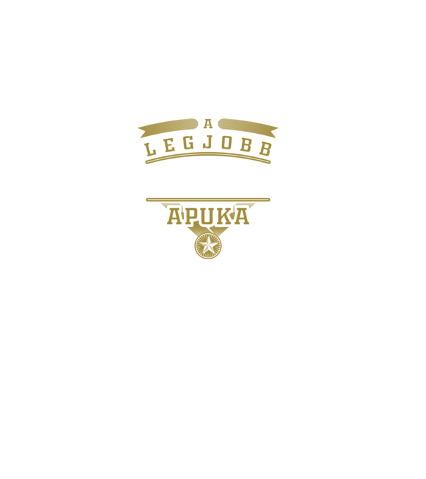 Legjobb apuka...FODRÁSZ minta fekete pólón