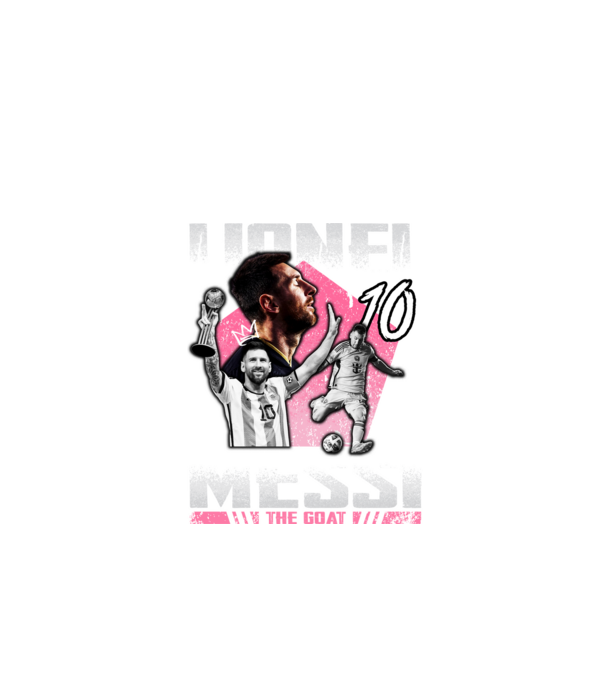 Messi tribute minta fekete pólón