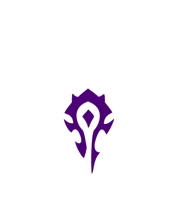 horde_PvP minta királykék pólón